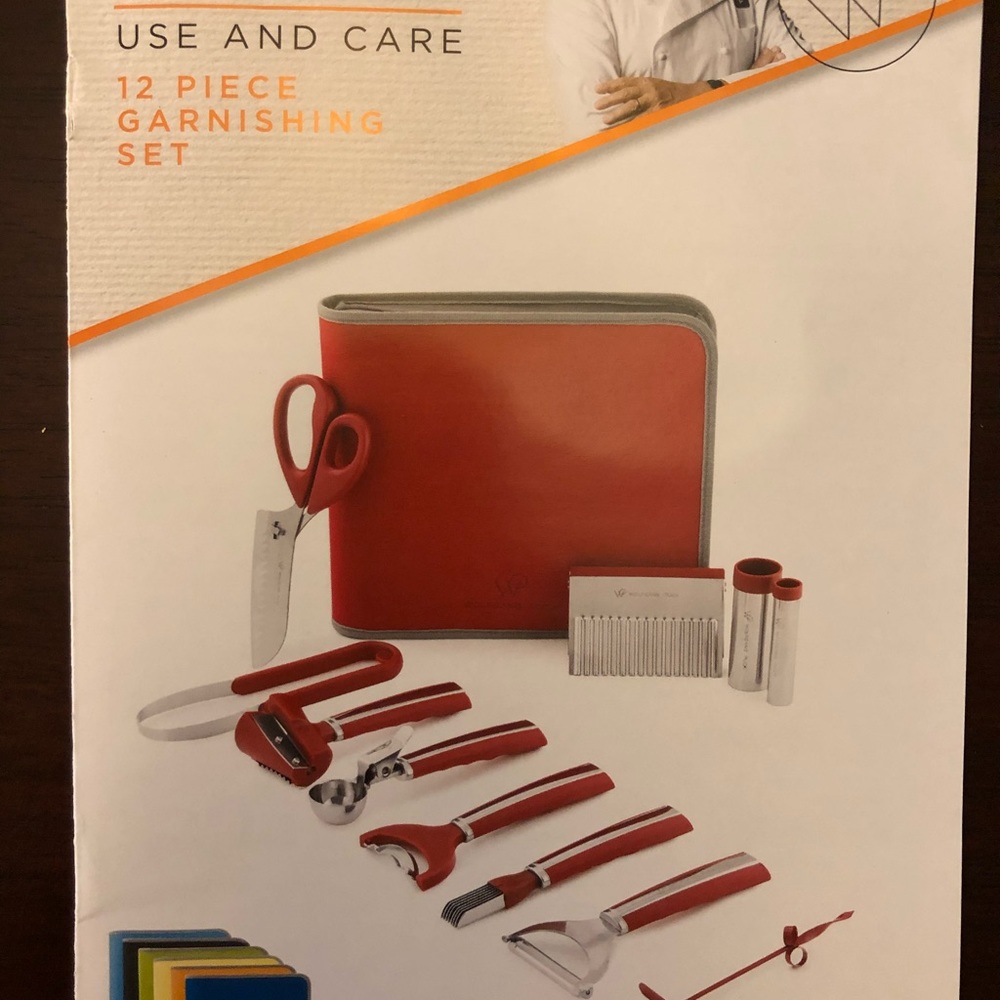 Wolfgang Puck 12 Piece Garnishing Set